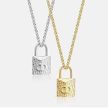18K Dior Lock Necklace