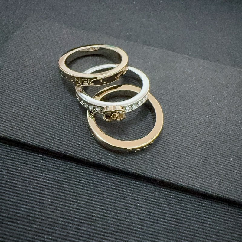 18K CC 26P Diamond Set Ring