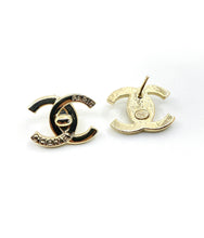 18K CC Gold Earrings