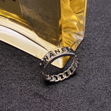 18K CC Chain Link Ring