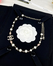 18K CC Pearls Necklace