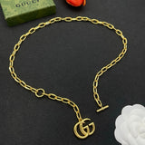 18K GG Big Gold Chain Necklace