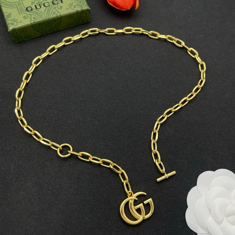 18K GG Big Gold Chain Necklace