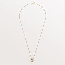 18K Trinity Cushion Necklace