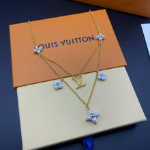 18K Louis Floragram Necklace