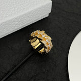 18K CD Couture Diamond Ring