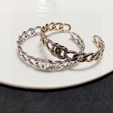 18K CC Open Cuff Bracelet