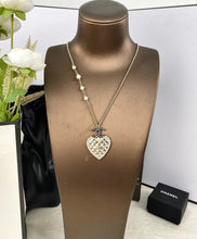 18K CC Heart Necklace