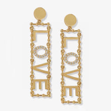 18K Triomphe LOVE Diamonds Earrings