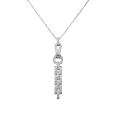 18K Cartier Agrafe Diamond Necklace