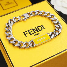 18K F Chain Bracelet