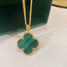 18K Magic Alhambra Malachite Necklace