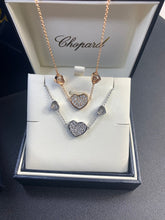 18K Happy Heart Diamonds Necklace