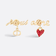 18K CD Dioramour Je Vous Adore Earrings