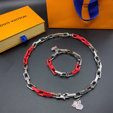 18K Louis Dargon Monogram Chain Necklace