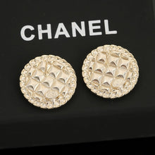 18K CC Strass Earrings