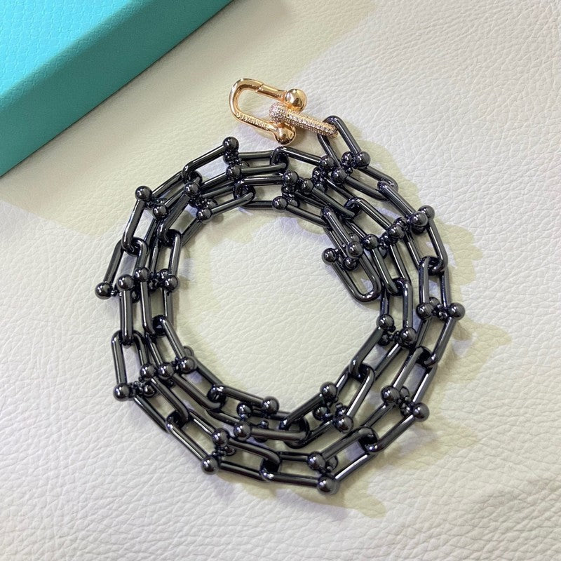 18K T HardWear Titanium Link Necklaces