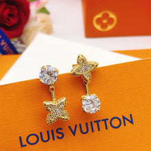 18K Louis Blossom Monogram Earrings