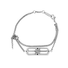 18K Balenciaga B Chain Bracelet