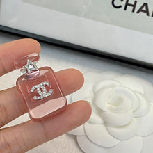 18K CC Perfume Color Bottle Brooch