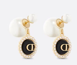 18K CD Pearls Earrings