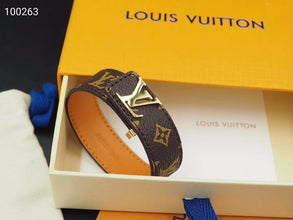 18K Louis Leather Bracelet