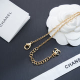 18K CC Color Flower Necklace