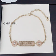 18K CHANEL CC Resin Diamonds Necklace