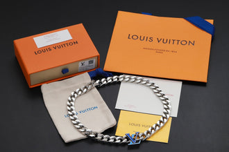 18K Louis Blue Chain Necklace