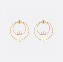 18K Dior Revolution Pearl Earrings