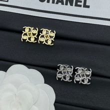 18K CC 24C Earrings