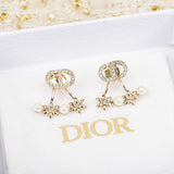 18K CD Tribales Diamond Earrings