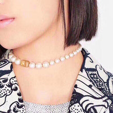 18K CD Pearls Necklace