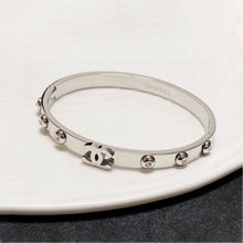 18K CC Vintage Diamond Bracelet