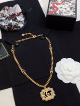 18K GG Pearl Necklace