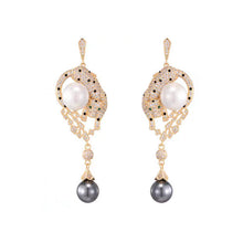 18K Cartier Soleil Diamonds Earrings