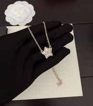 18K CC Star Pearl Necklace