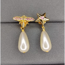 18K CD Pearl Earrings