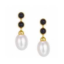 18K Bottega Veneta Pearl Earrings