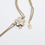 18K CC Blue Camellia Diamond Choker Necklace