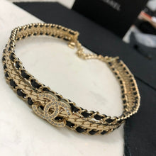 18K CC Strass Necklace