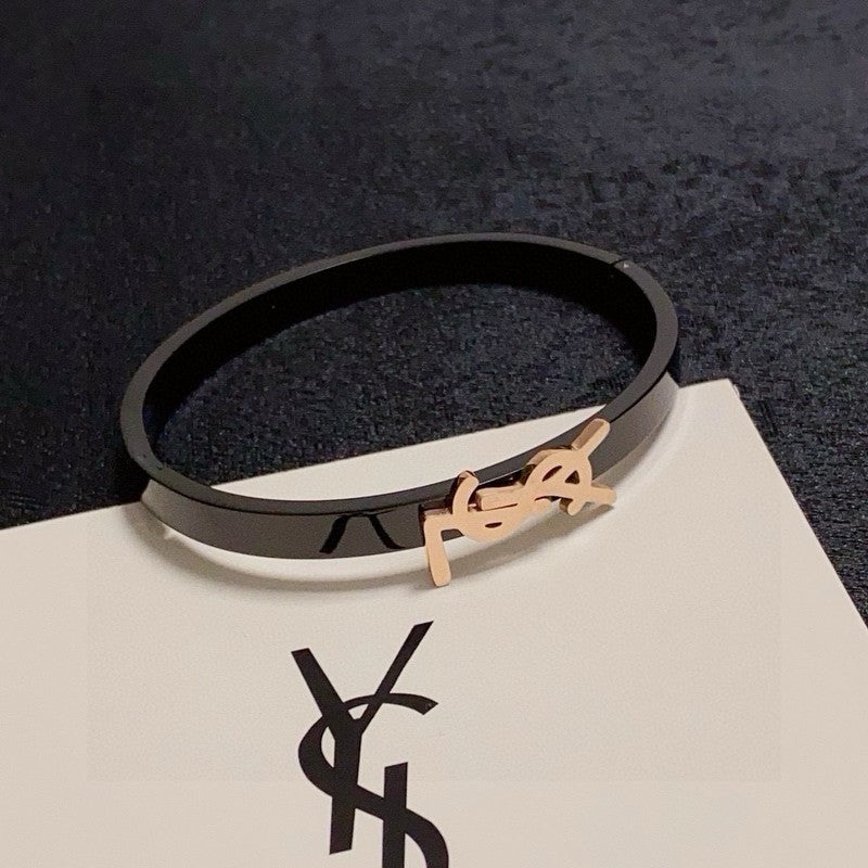 18K Saint Black Gold Bracelet