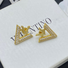 18K Garavani Vlogo Diamond Earrings