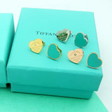18K Return to Tiffany Blue Heart Earrings
