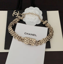 18K CC Gold Chain Necklace