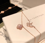 18K Magic Alhambra Pink Necklace