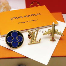 18K Louis Plane Brooch