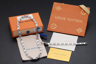 18K Louis Monogram Tied Up Necklace