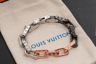 18K Louis Monogram Chain Bracelet