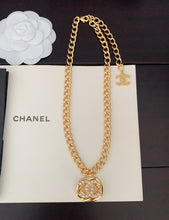 18K CC Diamond Chain Necklace